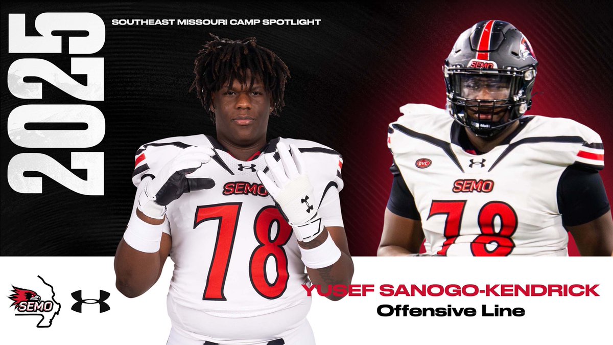 It was this time a year ago when Yusef Sanogo-Kendrick arrived at Southeast Missouri. Sanogo-Kendrick wasn't highly recruited out of high school. He was unsure about his college future until SEMO became the final school to make him an offer.
Story: shorturl.at/K0SX6