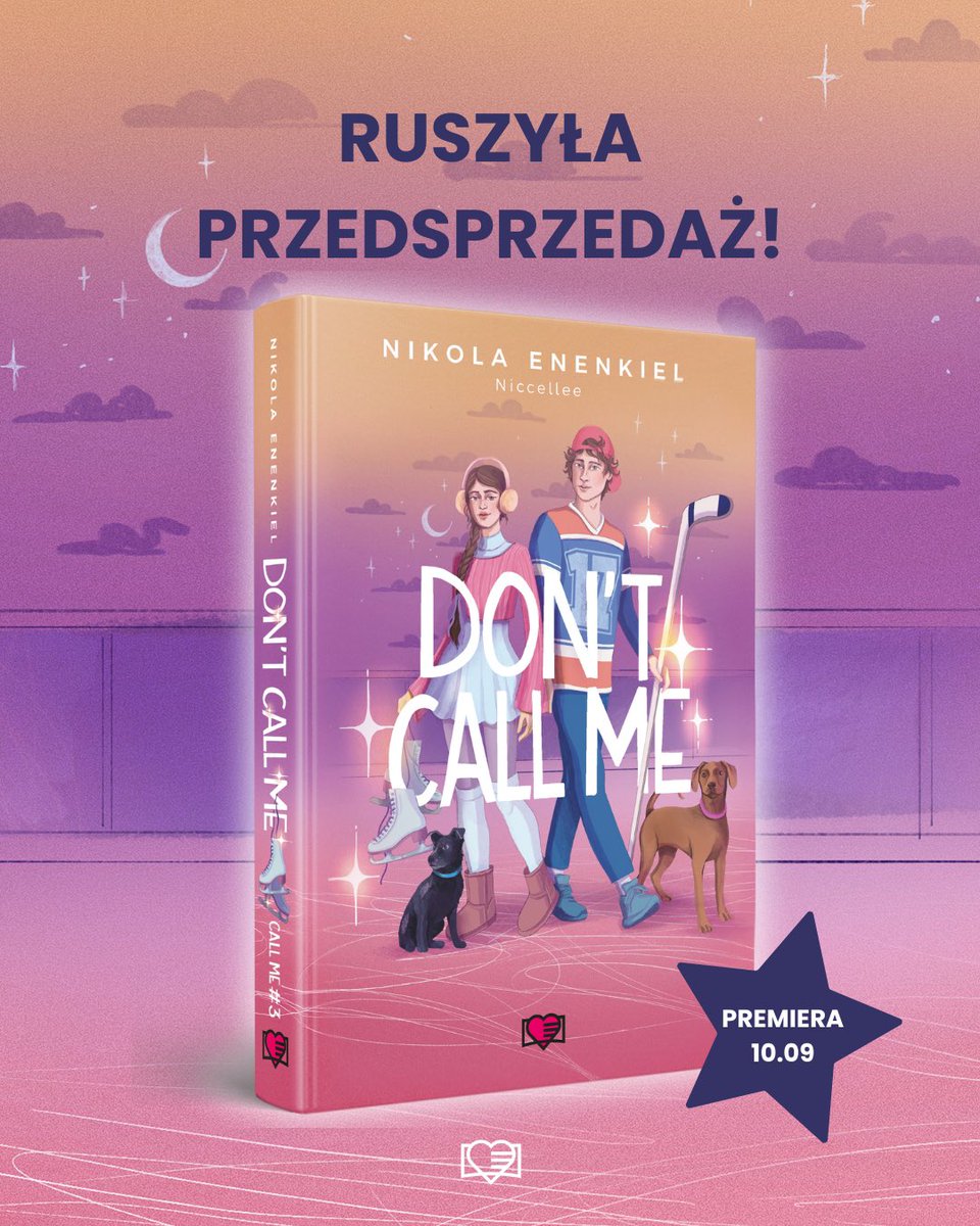 RUSZYŁA PRZEDSPRZEDAŻ! 💙🏒
#DCMnapapierze

taniaksiazka.pl/don-t-call-me-…