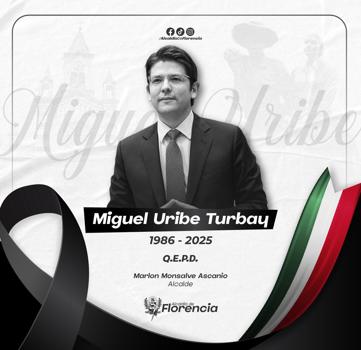 Miguel Uribe pierde la vida por la vil violencia; lo peor, lo asesina un adolescente instrumentalizado. Rechazamos el magnicidio, que nos ecuerda a Galán, Gaitán, Gómez, Pizarro, entre otros. Quisiera creer que este mal se acabará pronto.
<a href="/MinjusticiaCo/">MinJusticia Colombia</a> <a href="/MiguelUribeT/">Miguel Uribe</a>