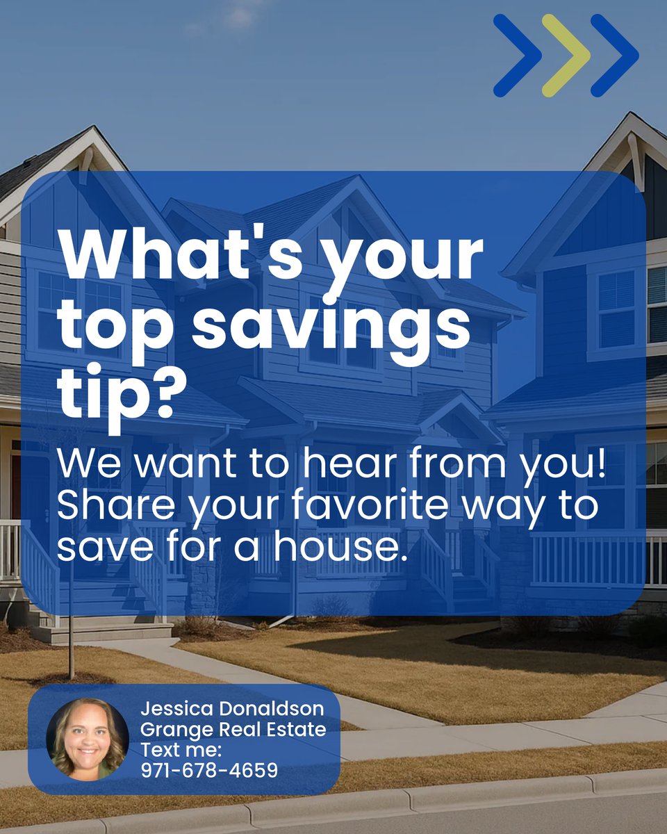 realestate_jes's tweet image. Almost ready to buy your first home? 🏘️ Here are 3 tips for a bigger down payment: 1) Budget like a boss. 2) Automate savings each payday. 3) Side hustle your way to extra cash. What's your favorite way to save? Share below! #FirstHomeGoals