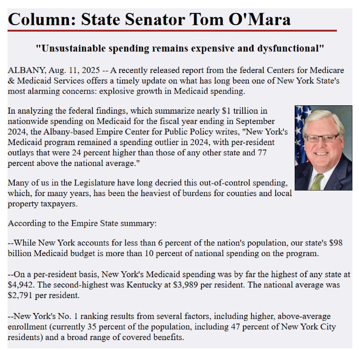 🚨"It has been and remains explosive growth, to say the least, growth that continues to impose a heavy and unfair burden on taxpayers, particularly local property taxpayers."

🚨This week's column: odessafile.com/government-OMa…