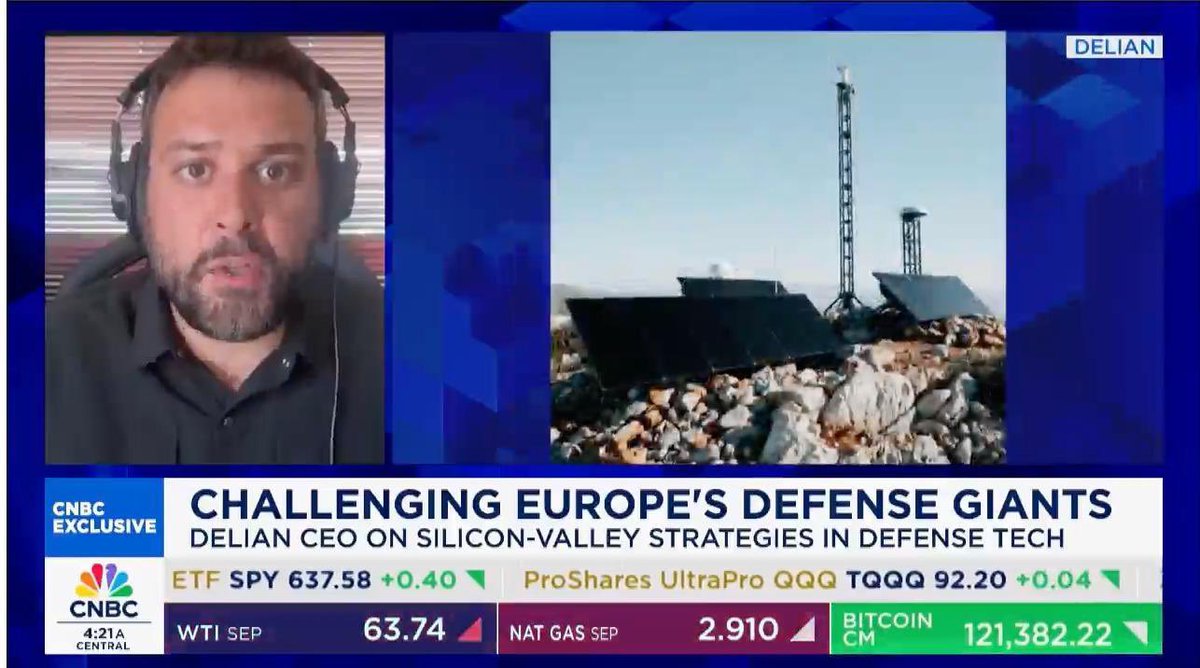 Eric Slesinger (@ericsles) on Twitter photo Fitting that <a href="/delian_ai/">Delian Alliance Industries</a> is helping Europe defend democracy from its HQ in Greece, the cradle of western democracy.
Pericles’ funeral oration still rings true:
“To be happy means to be free, and to be free means to be brave.” Fitting that <a href="/delian_ai/">Delian Alliance Industries</a> is helping Europe defend democracy from its HQ in Greece, the cradle of western democracy.
Pericles’ funeral oration still rings true:
“To be happy means to be free, and to be free means to be brave.”