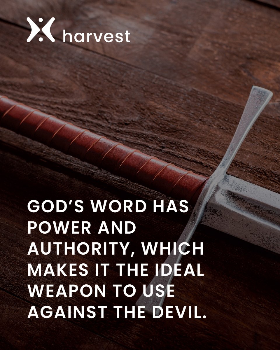 When the devil tries to attack you with temptation, fear, or doubt, or when he brings up past sins you’ve already confessed and been forgiven of, remember the sword of the Spirit. Pull God’s Word out of its sheath and use it aggressively to defend yourself.

The more time you