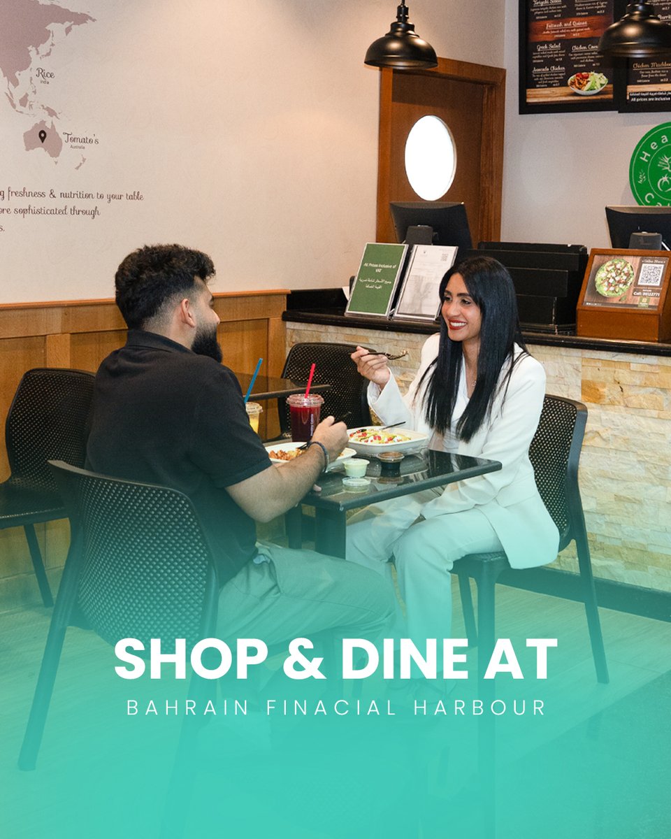 bfharbour's tweet photo. There’s no shortage of choice when it comes to amenities at Bahrain Financial Harbour. 

#MyBFH #Bfh #bahrainfinancialharbour #financialharbour #harbourtowers #manama #bahrain #officespace #shop #dine #cafe https://t.co/wBsbae5m6q