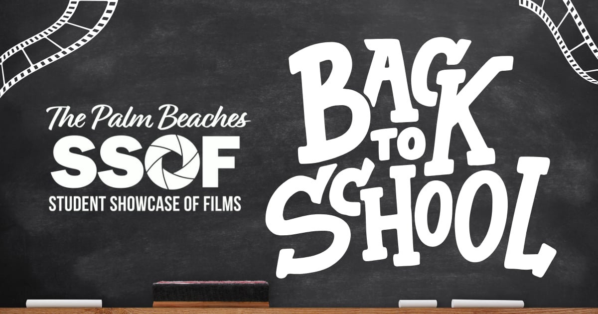 School’s back in session in Palm Beach County! As classes begin, so does the countdown to Florida’s biggest student film competition — the 31st annual Student Showcase of Films! Get those ideas rolling! #ThePalmBeaches #BackToSchool #StudentShowcaseOfFilms