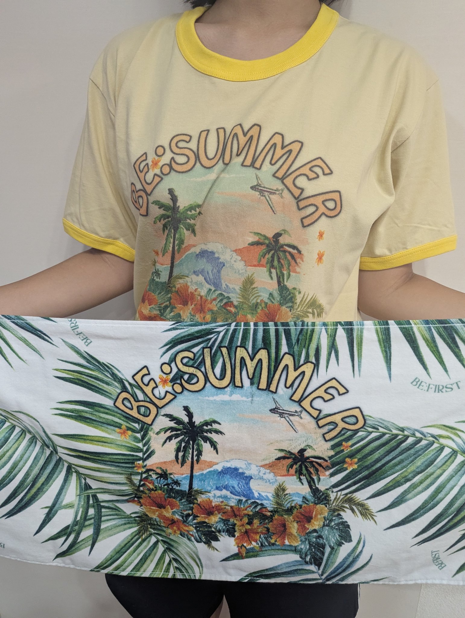 BE:FIRST - BE:FIRST BE:SUMMER Tシャツ黄、タオル BE:FIRST - BE:FIRST BE:SUMMER Tシャツ黄、タオルの通販 by