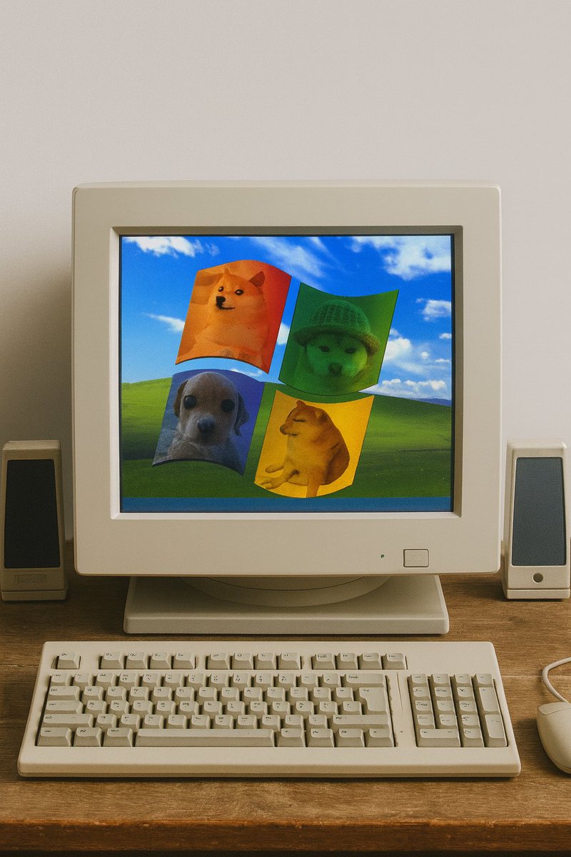 JohnAbdn's tweet photo. My old pc #windogs https://t.co/b6vcMoHOkc