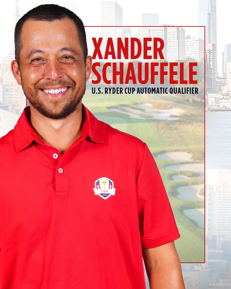 Ryder Cup USA (@rydercupusa) on Twitter photo You can put an X on the map at Bethpage! 🏆
Welcome back to the U.S. Ryder Cup Team, <a href="/XSchauffele/">Xander Schauffele</a>! 🇺🇸
#GoUSA You can put an X on the map at Bethpage! 🏆
Welcome back to the U.S. Ryder Cup Team, <a href="/XSchauffele/">Xander Schauffele</a>! 🇺🇸
#GoUSA
