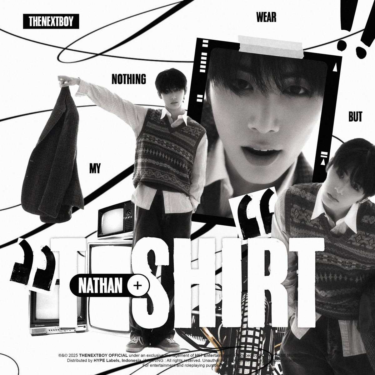 ️️ ㅤ 
             𝗧𝗛𝗘𝗡𝗘𝗫𝗧𝗕𝗢𝗬   •   Nathan
             Special  Release  “𝟏𝓞/𝟖”

             Now Playing — Track O2
             ◂ ⁺‧₊     #T_SHIRT     ₊‧⁺ ▸

             ◢ ◤ Coming Soon ◢ ◤
 ️️ ㅤ