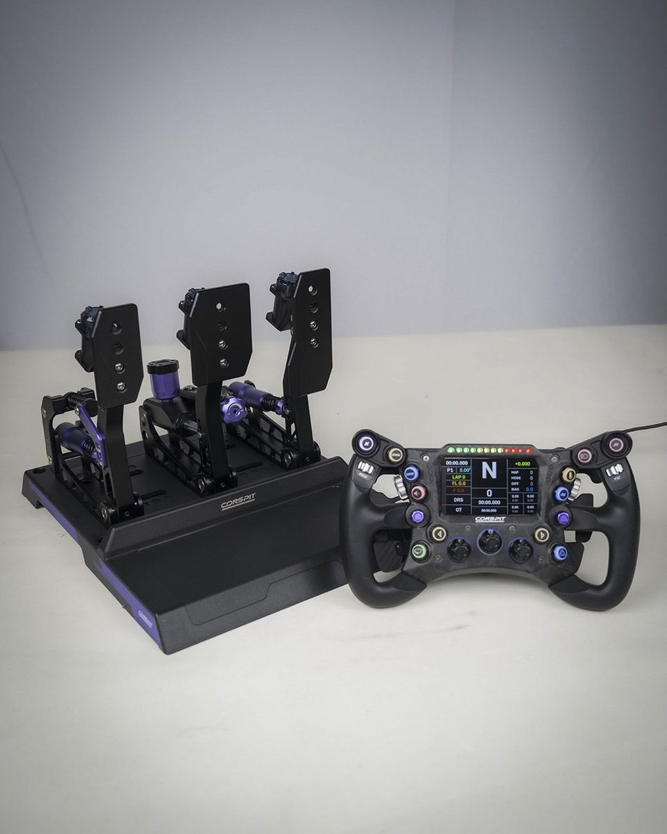 OfficialCONSPIT's tweet photo. Show off your sim racing setup in the CONSPIT community!
PRO DRIVERS' CHOICE
🛒https://t.co/Q2lBU8KOlt
📱 https://t.co/2tHYDAFjMb
300 GT Review Video:https://t.co/EN2iccUrW0
#Conspit #ProDriversChoice #SimHub #SimracingWheel #Simracing #290GP https://t.co/MK9Q0Xqpn1