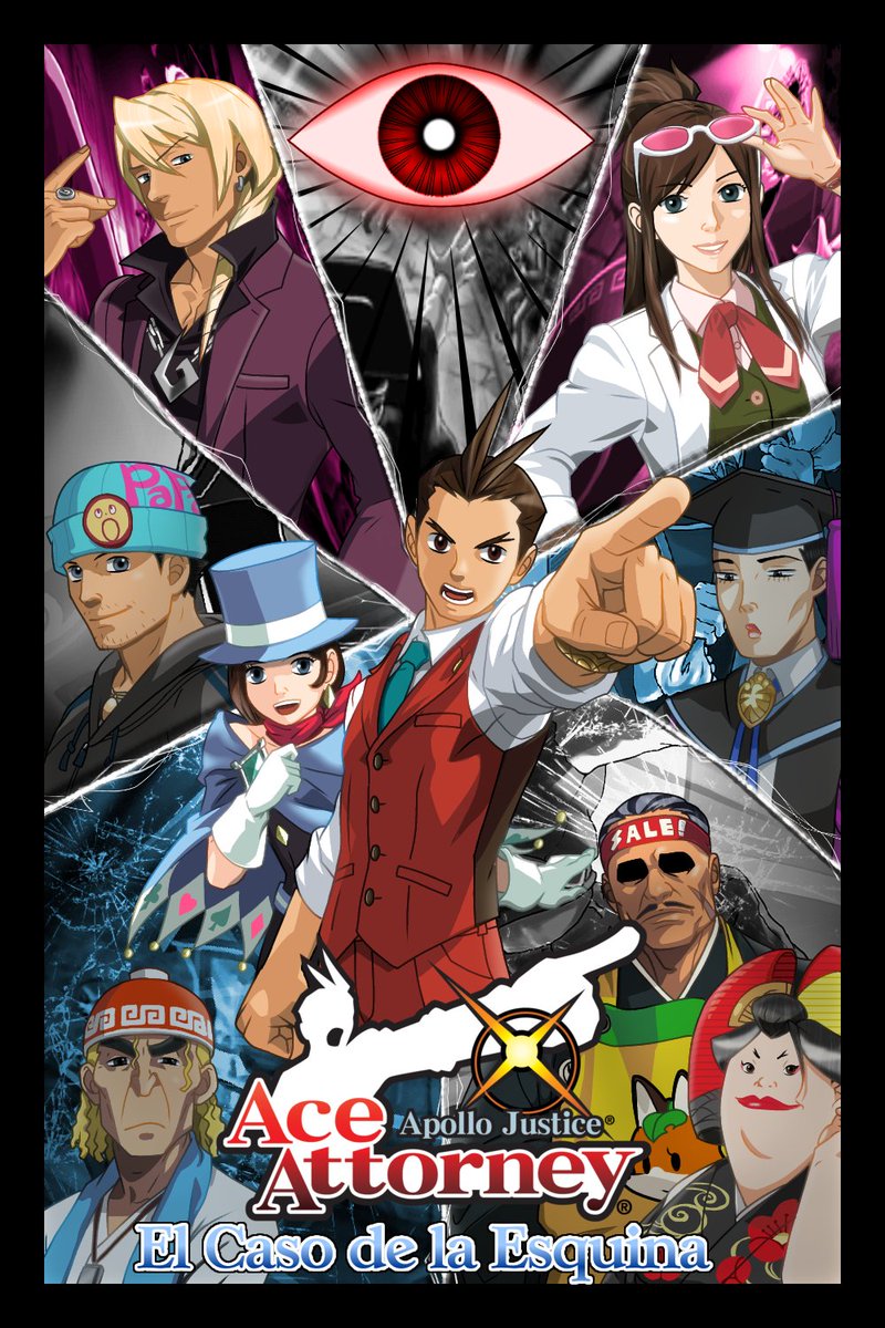 MSoto2004's tweet photo. Aquí les traigo el poster del segundo caso de #ApolloJustice #AceAttorney y empieza así:

Sinopsis: Apollo fue recontratado meses después, visita el bufete de #PhoenixWright y se ve envuelto en la investigación de tres incidentes: https://t.co/s1VaFaCR0c