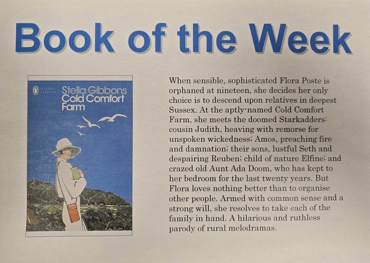Knaphill Library (@knaphilllib) on Twitter photo A hilarious parody that romanticised popular rural life at the time, Cold Comfort Farm is one of the best-loved comic novels of all time
<a href="/SurreyLibraries/">Surrey Libraries UK</a> A hilarious parody that romanticised popular rural life at the time, Cold Comfort Farm is one of the best-loved comic novels of all time
<a href="/SurreyLibraries/">Surrey Libraries UK</a>