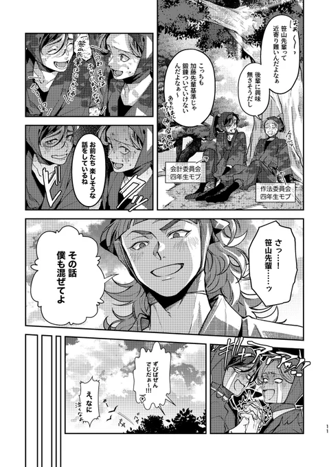 成長、成長現パロ、成長現室 短編集
⚠️年齢操作・モブあり・団兵

室町(2/3) 