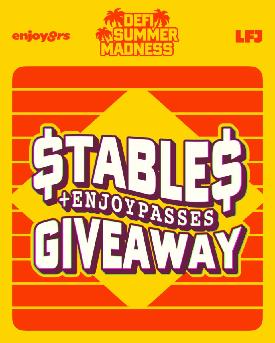 This week’s DeFi Summer spotlight features the amazing <a href="/LFJ_gg/">LFJ.gg</a> ☀️ 🌴

They’re your one-stop shop for crypto trading—live on Avalanche, Solana, BNB, Ethereum, Sonic, Base, Monad Testnet &amp; more.

Let’s dive in. Plus, stick around for a chance to win $100 and 5 Enjoypass NFTs ⤵️