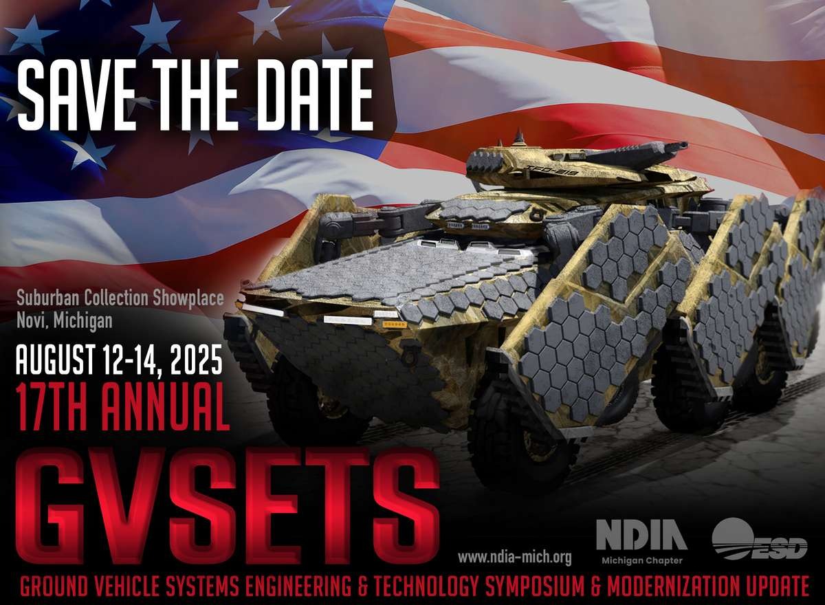 It’s on!
Come joins us for the annual GVSETS &amp; Modernization Update.
Together as a ground systems community we’ll share cutting-edge research, tackle capability gaps, and drive modernization.
ndia-mich.org/events/gvsets