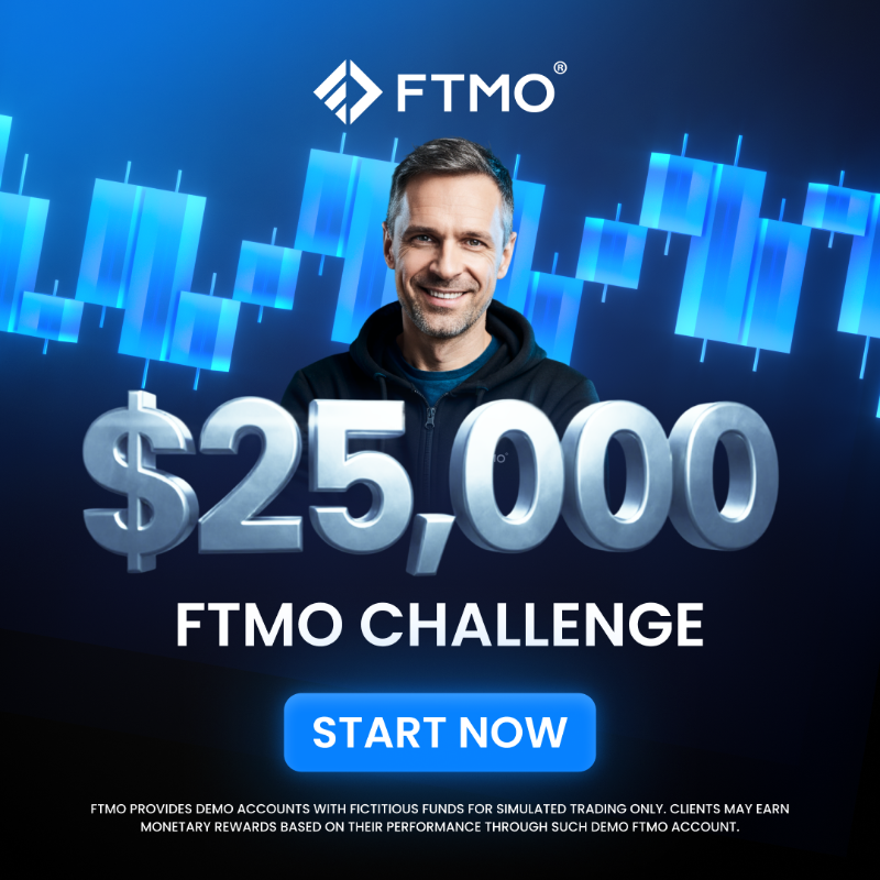 FTMO_com's tweet photo. Learn how to trade with large amounts. Choose your FTMO Challenge and start now.