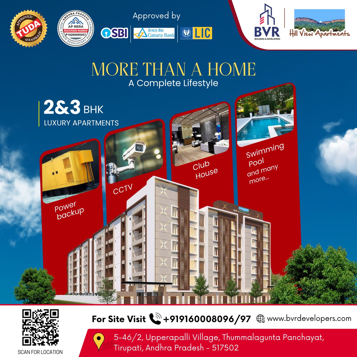 BVRDevelopers's tweet photo. 𝐁𝐕𝐑 𝐇𝐢𝐥𝐥 𝐕𝐢𝐞𝐰 𝐀𝐩𝐚𝐫𝐭𝐦𝐞𝐧𝐭𝐬 𝟐 &amp; 𝟑 𝐁𝐇𝐊 𝐋𝐮𝐱𝐮𝐫𝐲 𝐀𝐩𝐚𝐫𝐭𝐦𝐞𝐧𝐭𝐬 
📞 𝐂𝐨𝐧𝐭𝐚𝐜𝐭 𝐔𝐬: +919160008096/97
🌐 𝐖𝐞𝐛𝐬𝐢𝐭𝐞: https://t.co/cgXRBJurJs m
📍 𝐀𝐝𝐝𝐫𝐞𝐬𝐬:, 5-46/2, Upperapalli Village, Thummalagunta Panchayat, Tirupat
#2bhk #3bhk https://t.co/gDQwd4jsjI