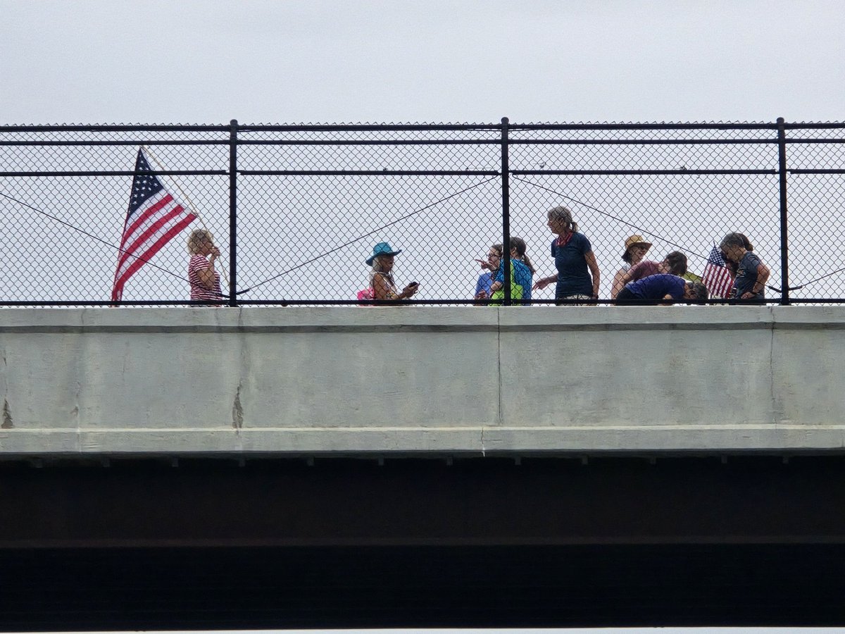 Old white "women" protesting I.C.E.