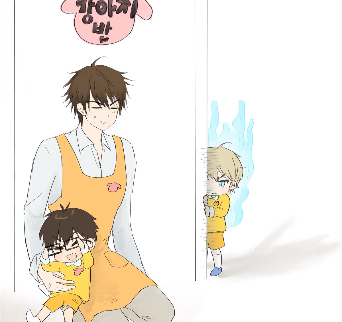 미유키쌤과 어린이 코슈랑 사와무라