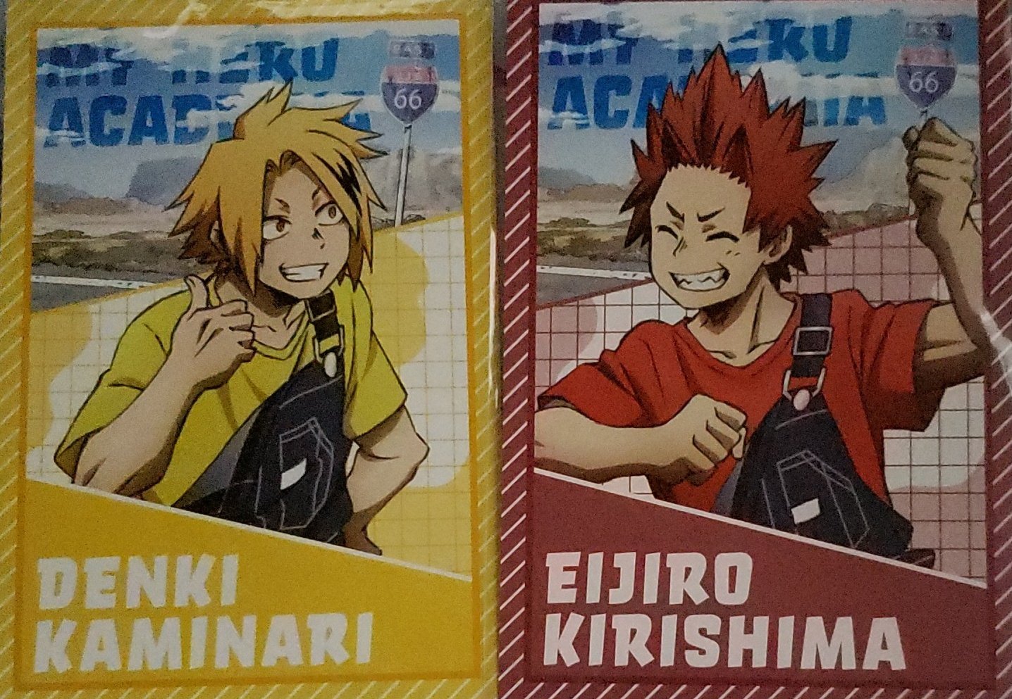 僕のヒーローアカデミア ヒロアカ原画展 KATSUKI MEMORY ヒロアカ原画展 東京会場】「KATSUKI MEMORY」箔入りアクリルカード