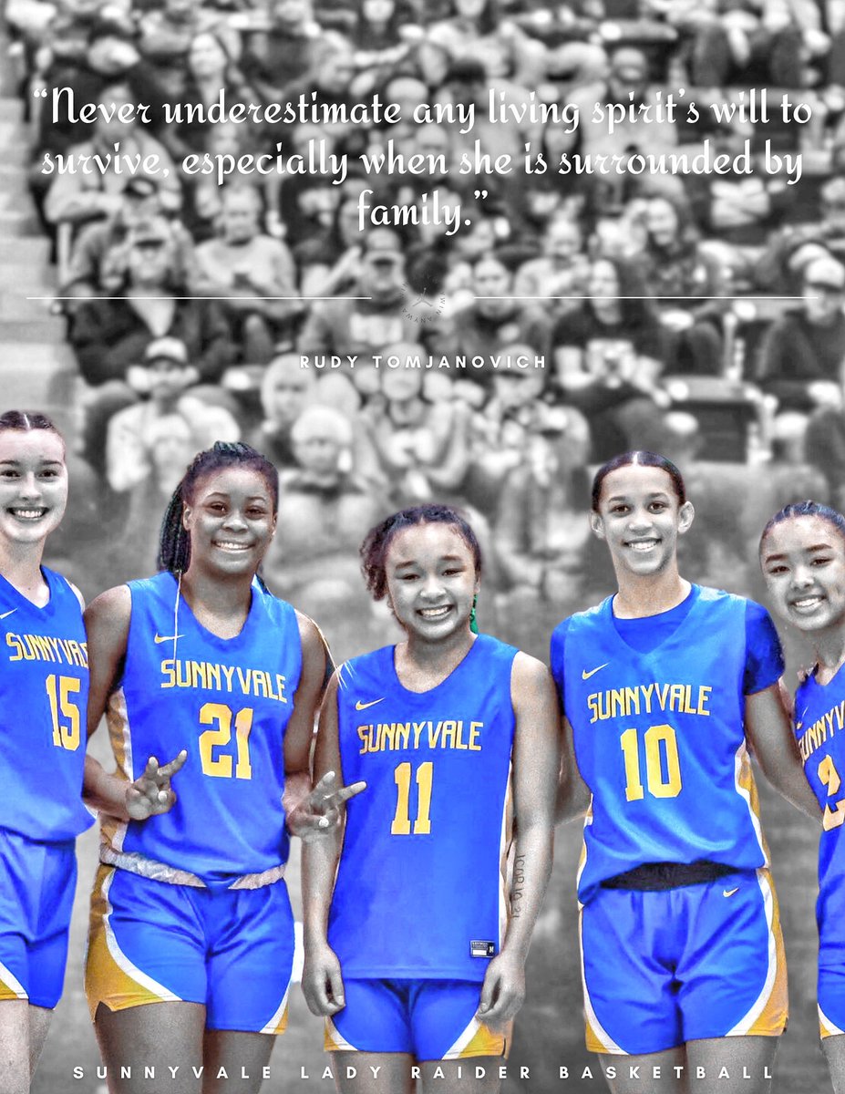 MOTIVATIONAL MONDAY 🏀
“Never underestimate any living spirit’s will to survive, especially when she is surrounded by family.”