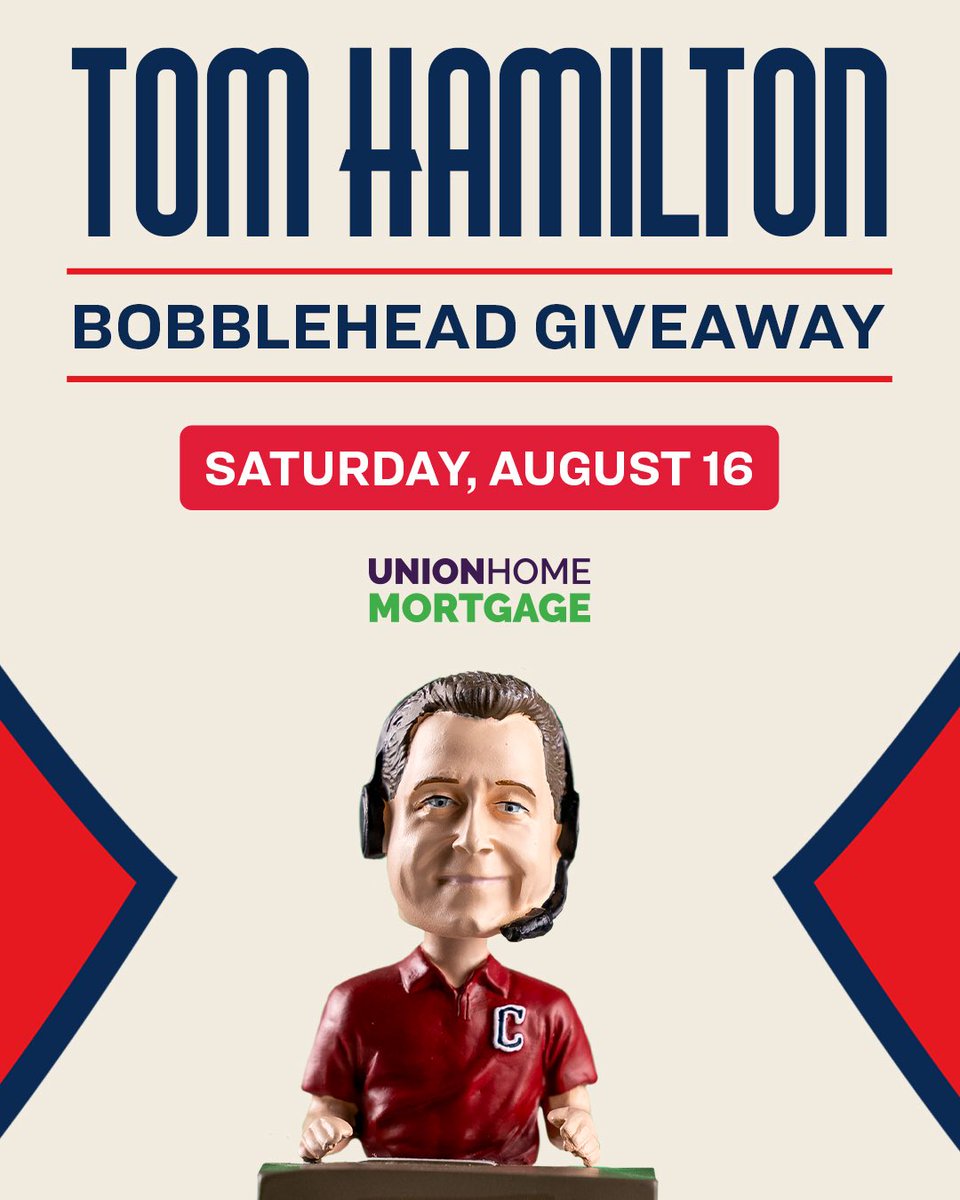 JCUAlumni (@jcualumni) on Twitter photo Last call to join us for JCU Night at the <a href="/CleGuardians/">Cleveland Guardians</a>! ⚾️
• Tom Hamilton Bobblehead (first 20K fans)
• Tom Hamilton Hall of Fame Celebration
• $2 Pregame in the District
• Postgame Phantom Fireworks
Get your seats here while the opportunity lasts: advancement.jcu.edu/register/guard… Last call to join us for JCU Night at the <a href="/CleGuardians/">Cleveland Guardians</a>! ⚾️
• Tom Hamilton Bobblehead (first 20K fans)
• Tom Hamilton Hall of Fame Celebration
• $2 Pregame in the District
• Postgame Phantom Fireworks
Get your seats here while the opportunity lasts: advancement.jcu.edu/register/guard…