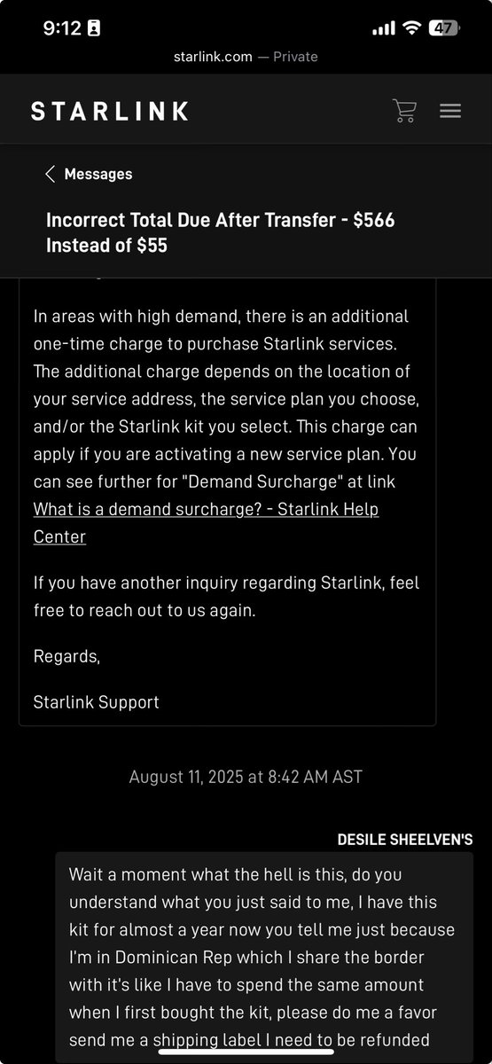 lambodyofficial's tweet photo. @Starlink https://t.co/E7hZKWPAMg