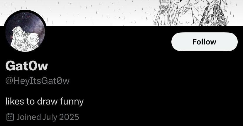 Not Gat0w (moved to a new account) tweet media