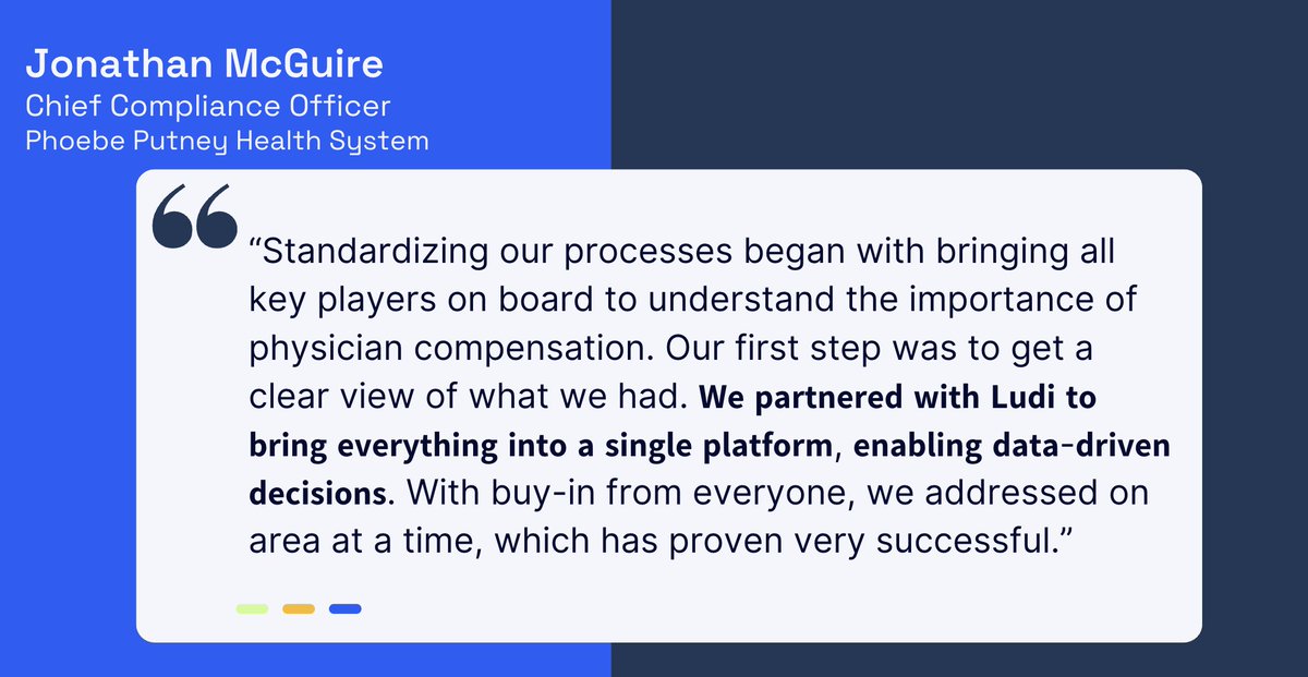 DocTimeLog's tweet image. Medical directorships are essential to hospital operations, but managing the payments behind them isn’t always straightforward.
One of our clients shared how they tackled this challenge:
ludiinc.com/contact/