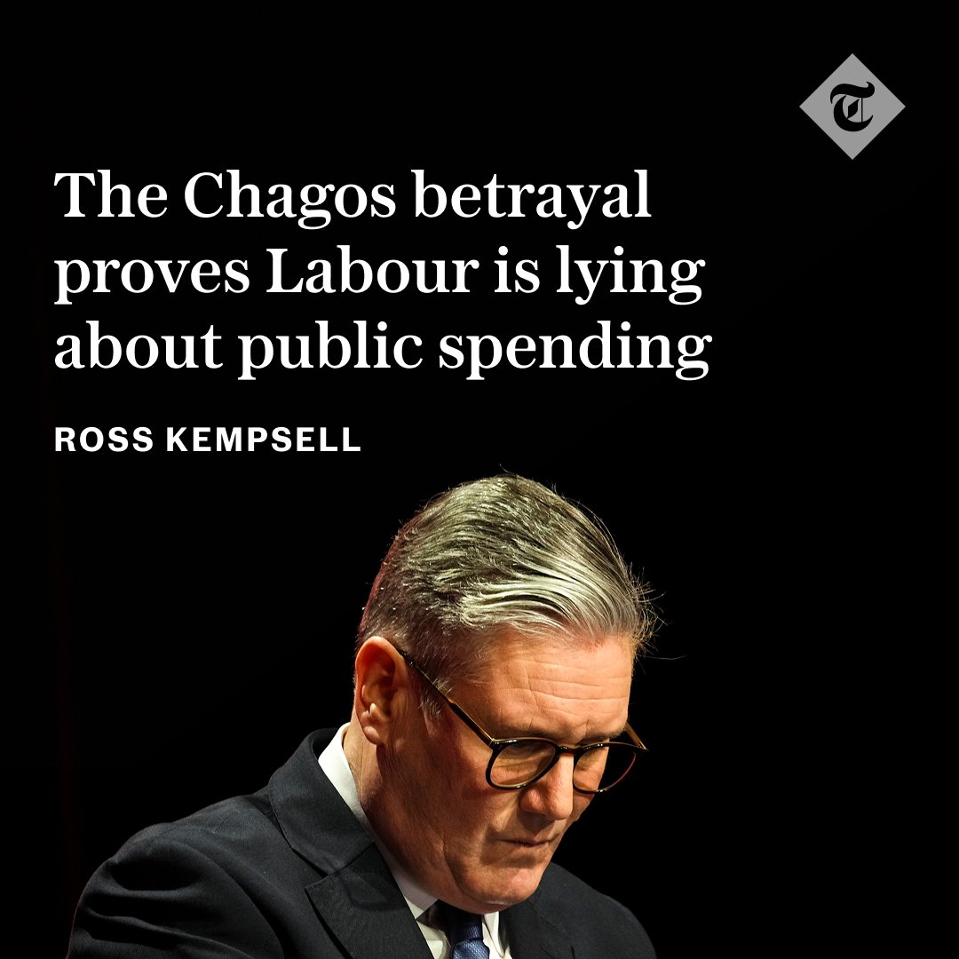 ✍️ 'Handing over the territory is the paradigmatic example of the governing class failing to deliver for the people they are paid to serve' | Writes <a href="/RossKempsell/">Ross Kempsell</a> 

Read the column ⬇️
telegraph.co.uk/news/2025/08/1…