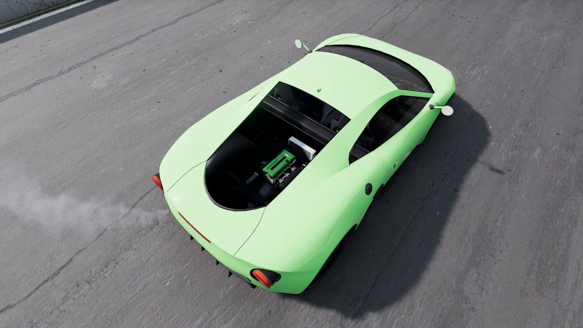 pureiya_JP's tweet image. 660ccのエンジンを謎に見せびらかす変態デザインの車と、1500ccの普通なライトウェイトスポーツ車が仕上がりました。
#Automationgame #BeamNG