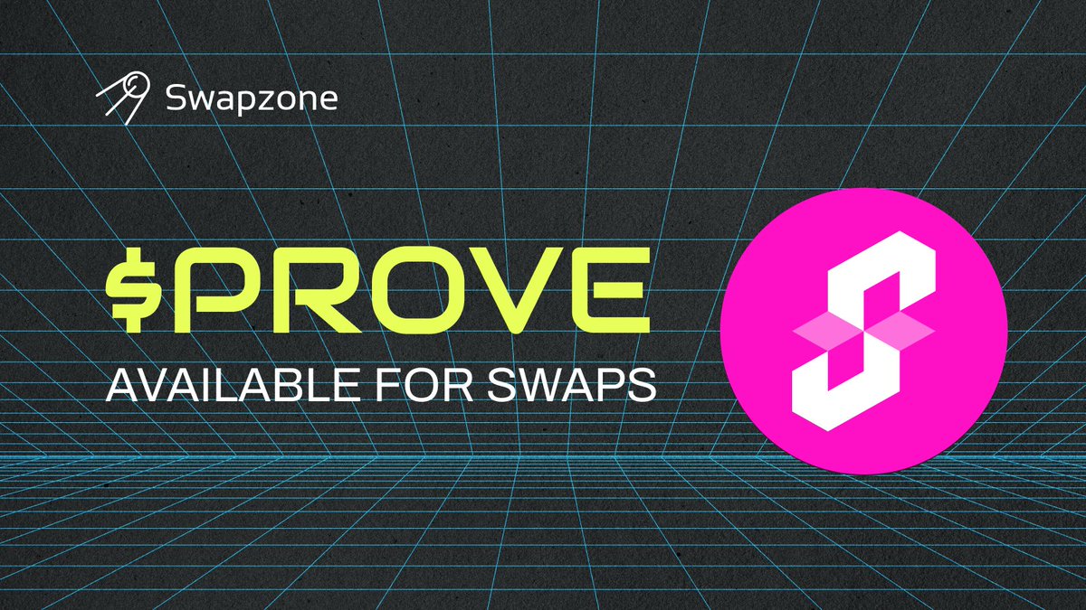 $PROVE welcome onboard!

<a href="/SuccinctLabs/">Succinct</a>  is  the team behind the first decentralized ZK proving network.

They’ve already processed 5M+ proofs, secured $4B+ in value, and work with 35+ protocols.

Their $PROVE token powers staking, governance, and proof payments across the