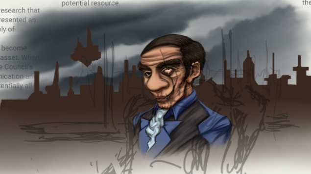 Livestreaming Eberron adventure production "Crystals of Mabar" w/ <a href="/FlatBack_Four/">🐐 The Old Goat 🐐</a> &amp; <a href="/zorbtrauts/">Stuart Broz, beastmaster of scalykind</a>
Publishing <a href="/dms_guild/">Dungeon Masters Guild</a>

Today we're illustrating Council of Twelve Conspiracy     
youtube.com/watch?v=qwa5vB…

<a href="/Wizards_DnD/">Dungeons & Dragons</a> #ttrpgs #fantasyart #eberron