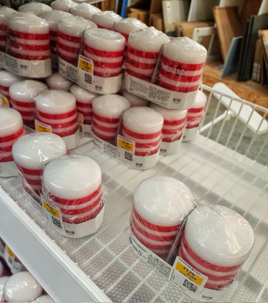 I wonder where the IKEA designer got the inspiration for this candle