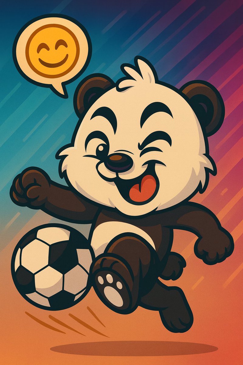 Looks like Panda Beibei just scored the cutest goal of the season ⚽🐼
Who’s ready for the championship of smiles? 😏🔥