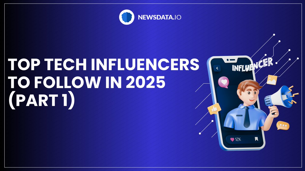 newsdataio's tweet image. From coding hacks to web scraping tips — these top tech influencers make learning tech faster and smarter! 🚀 Perfect for News API fans, data scrapers, and devs leveling up. 💡
Click on - newsdata.io/blog/top-tech-…
#Coding #NewsAPI #Scraping #TechInfluencers #Technology #API