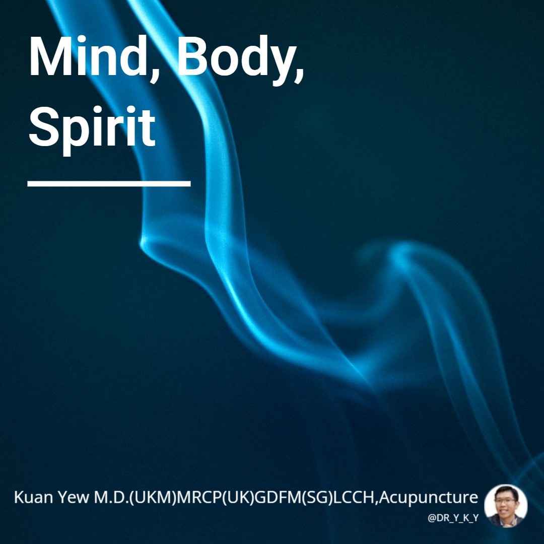 DR_Y_K_Y's tweet photo. Reconnect mind, body, spirit! 🧘‍♀️ 
Holistic well-being aligns these essentials. Discover how! 
Nurture mind, body, soul for well-being.  #Singapore #MindBodySpirit https://t.co/8bmU5nNOjV