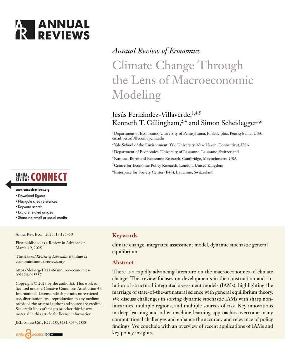 I am often asked: Where does deep learning make a real difference in our computational capabilities in economics?

My answer? In solving integrated assessment models (IAMs) of climate change. In this class of models, we want to understand the feedback loop between macro and