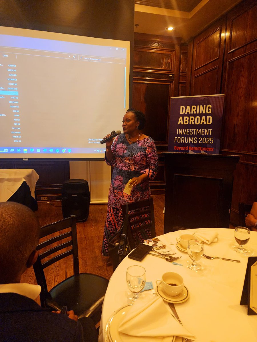 Chams Media (@chamsmedia) on Twitter photo Last Saturday at the 32nd Daring Abroad Investment Forum in Washington DC We were privileged to have Dr. <a href="/LailaMacharia/">Laila Macharia</a> speaking on the power of US diaspora remittances to meet Kenya's investment capital needs. #DaringAbroadForum #Beyondremittances
<a href="/AlexChamwada/">AlexChamwada OGW, MBS</a> Last Saturday at the 32nd Daring Abroad Investment Forum in Washington DC We were privileged to have Dr. <a href="/LailaMacharia/">Laila Macharia</a> speaking on the power of US diaspora remittances to meet Kenya's investment capital needs. #DaringAbroadForum #Beyondremittances
<a href="/AlexChamwada/">AlexChamwada OGW, MBS</a>