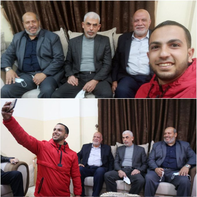 Leave it to <a href="/MarkHalperin/">Mark Halperin</a> and <a href="/2waytvapp/">2WAY</a> to promote anti Israel canards....
Here's your "journo" proudly posing with Hamas elite.