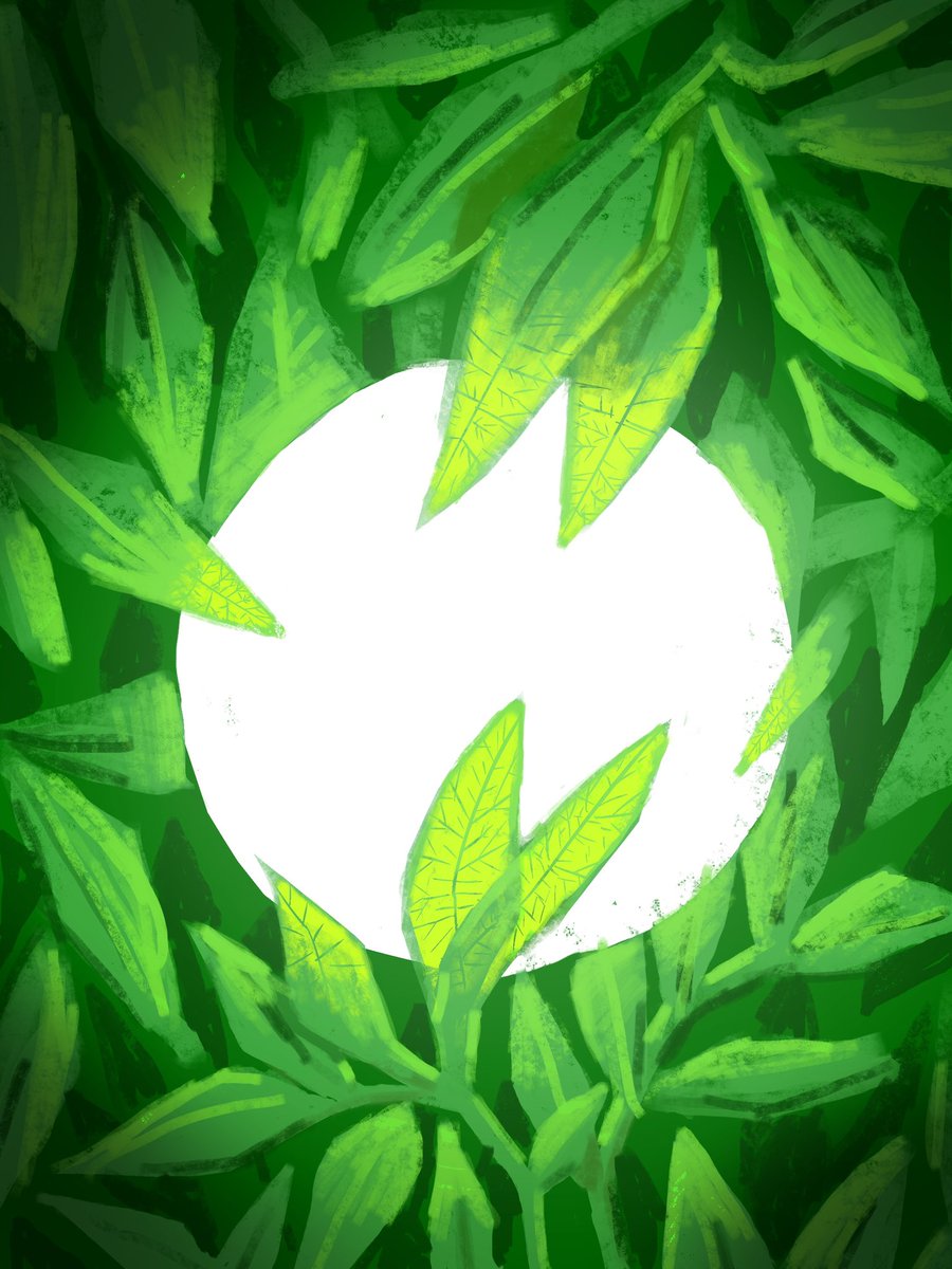 kileycheyart's tweet photo. I drew glowing objects with leaves https://t.co/C2D5l76v1o