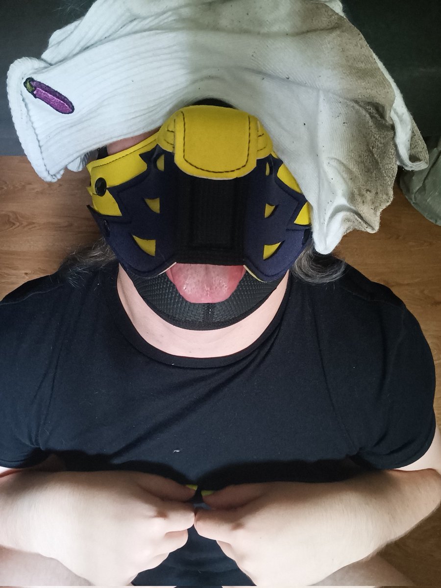 stormypupper's tweet photo. would u let ur puppy play with ur dirty socks? 🧦🤤

#nsfw #gaynsfw #puppyplay #pupplay #gaypup #gaypupplay #gaypuppyplay #puphood #pupmuzzle #pupcommunity #kink #kinkcommunity #puppaws #gaypaws #socks #sockkink #dirtysocks #footkink #footfetish #stinkysocks #sockpaws #cbt https://t.co/39tmh88QyA