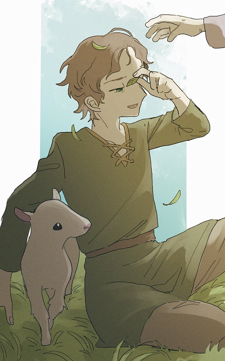 草の冠を被りし者