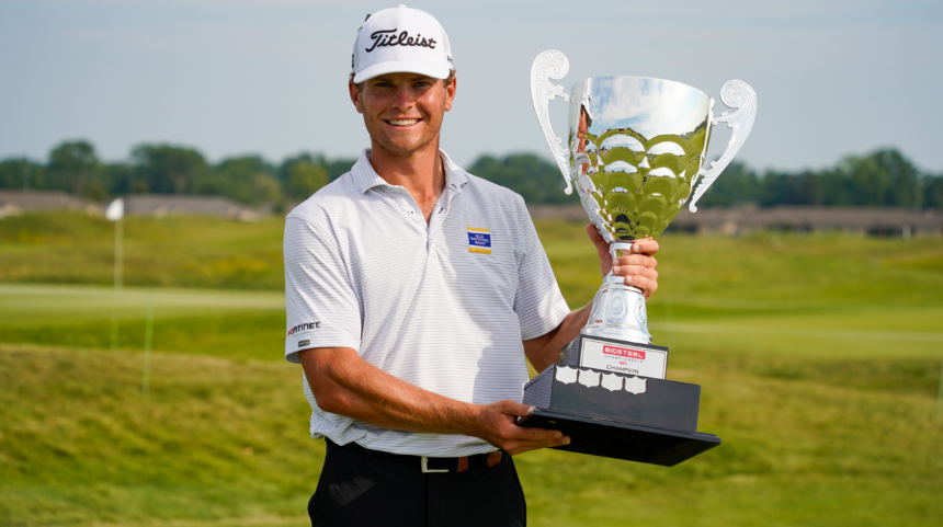 WFUEconomics's tweet photo. What's the department that turns out great golfers? This one! 
Congrats to Cam Young and Michael Brennan on their recent wins on the PGA Tour and the PGA Tour Americas!
@ForeverYoungPGA @PGATOURAmericas @PGATOUR @WakeMGolf https://t.co/fBWyM6Mujd