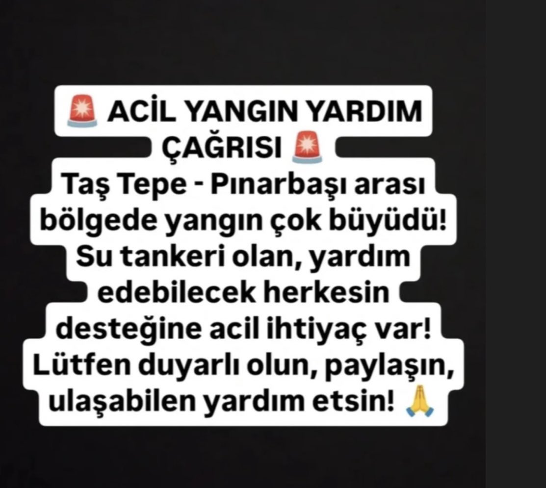 Acil yardım çağrısı var su tankeri olan çiftçiler desteğe lütfen 🙏 

 #çanakkaleyanıyor