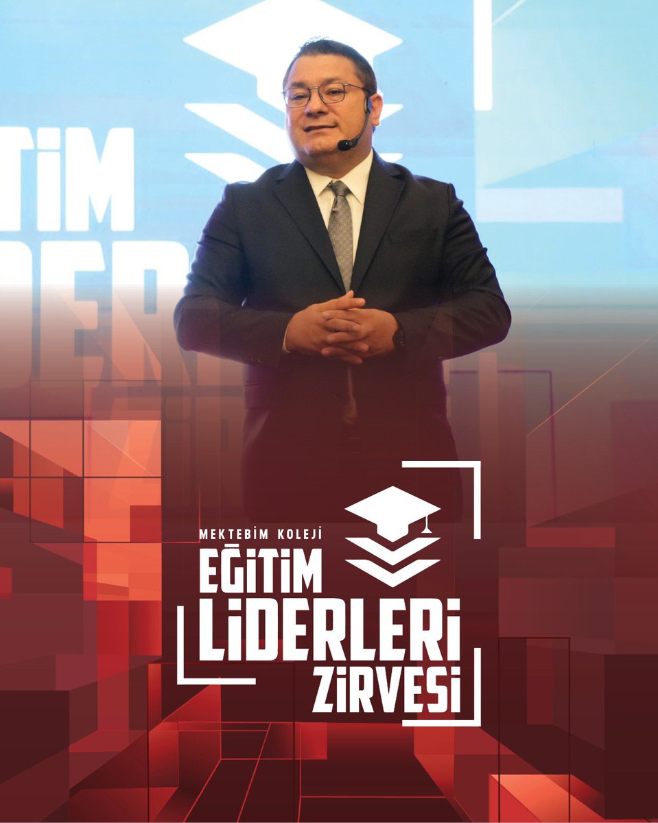 mektebimkoleji's tweet photo. Eğitim Liderleri Zirvesi programı, Kurucumuz ve Eğitim Girişimcisi Ümit Kalko’nun “Yeni Nesil Eğitim Ekosistemi: Geleceğe Yön Veren Vizyon” başlıklı ilham verici konuşmasıyla başladı. 🌟 https://t.co/PMT4pPIUPy