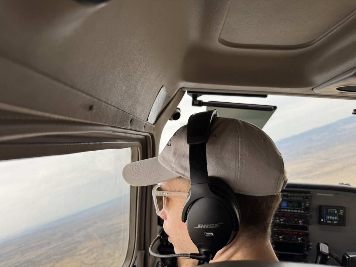 ScottCroshaw's tweet photo. Yesterday I had the opportunity to fly with my son Matthew (and his CFI). Very proud to see how far this young man has come with his piloting skills. He still has 5-months until he is eligible (age 17) to obtain his Private Pilot License (PPL). https://t.co/Al4DTLxfzY