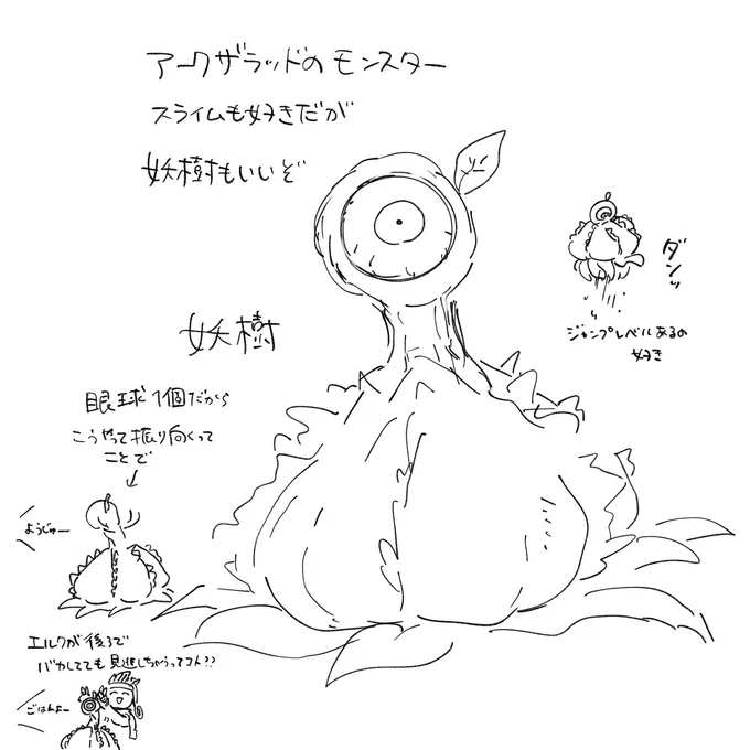 アークザラッドのモンスター、妖樹 