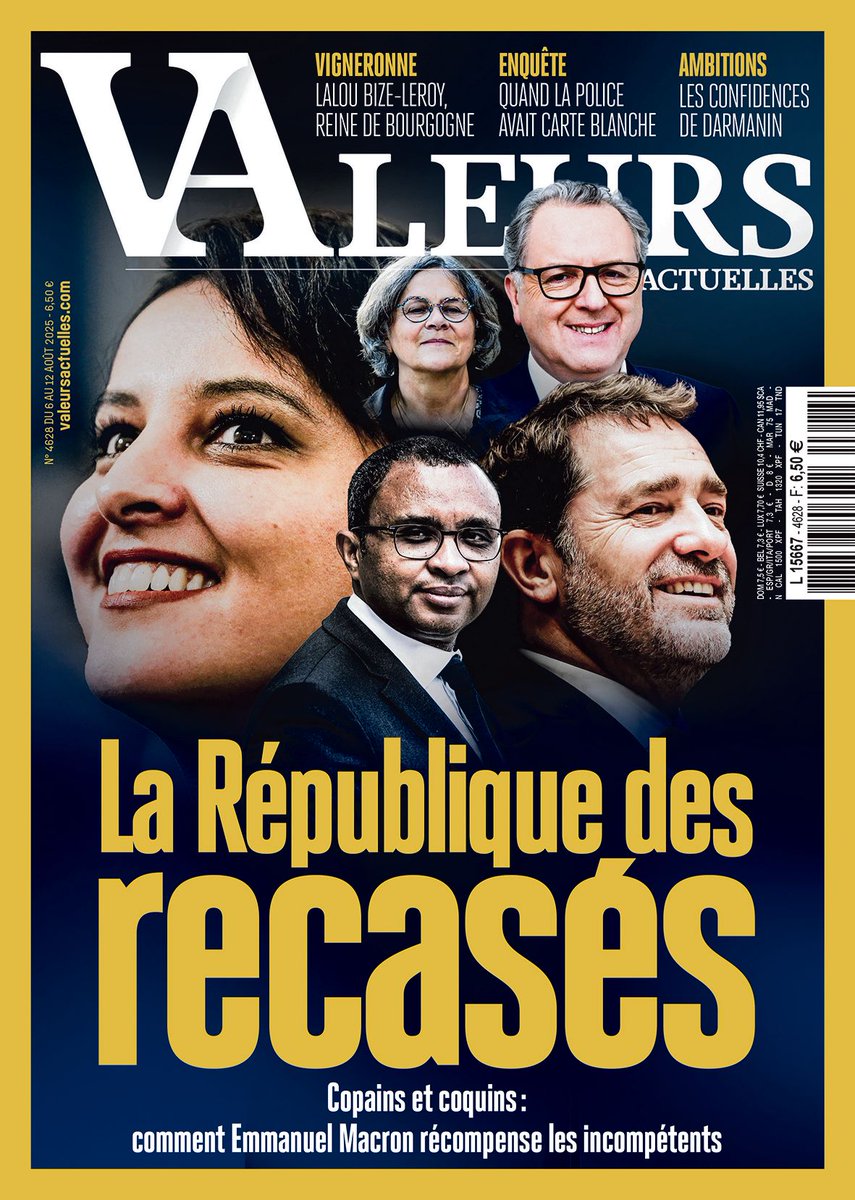 🇨🇵Nathalie Delalande🌿 (@2halumi) on Twitter photo <a href="/GG_RMC/">Les Grandes Gueules</a> <a href="/CharlesConsigny/">Charles Consigny</a> Et tous ces recasés Charles Consigny, combien coutent ils ??
J'en ai marre de cette caste médiatique écœurante et inutile à la France !! <a href="/GG_RMC/">Les Grandes Gueules</a> <a href="/CharlesConsigny/">Charles Consigny</a> Et tous ces recasés Charles Consigny, combien coutent ils ??
J'en ai marre de cette caste médiatique écœurante et inutile à la France !!