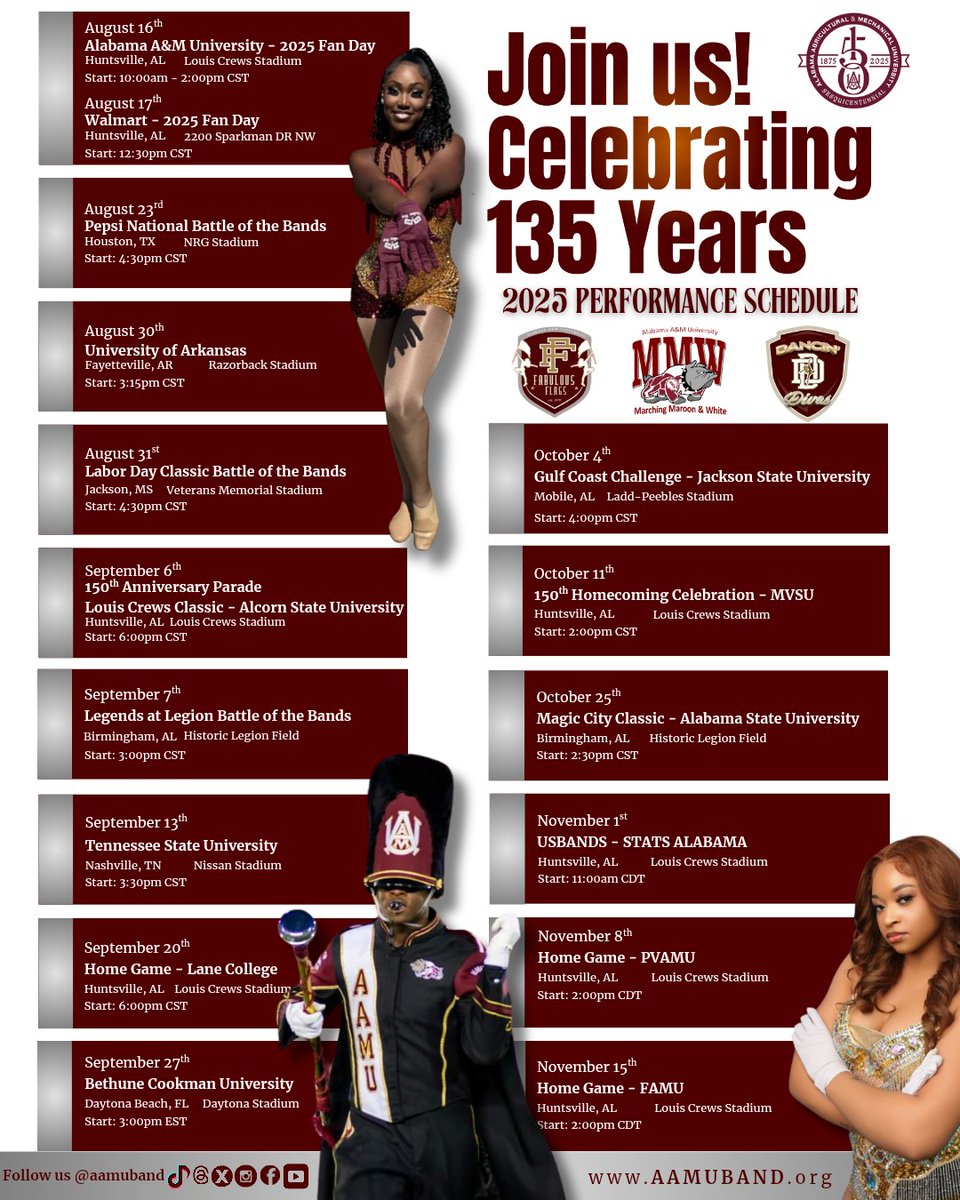 IG: @AAMUBAND tweet media